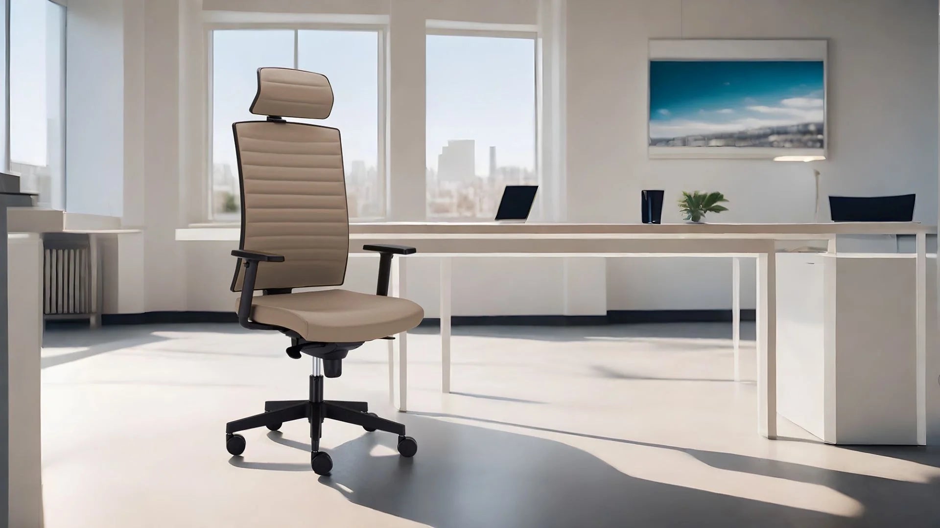 Ergonomiska kontorsstolar till arbetsplatsen.